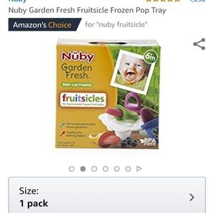 🚫 SOLD 🚫 Nuby Fruitsicles